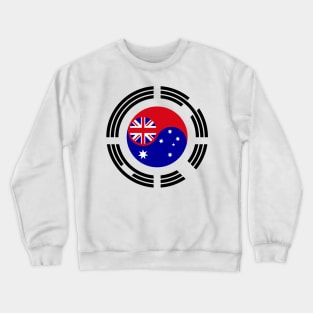 Korean Australian Multinational Patriot Flag Series Crewneck Sweatshirt